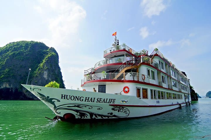 Bai Tu Long bay Luxury Cruise 2D/1N: Less touristy places, Kayaking, full meals image