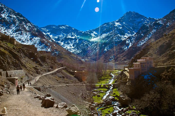 Atlas Mountains and Three Valleys & Waterfalls - Camel ride Day Trip Marrakech image