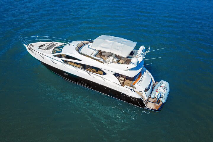 Half-Day 70-Feet Sunseeker Yacht Rental in Miami image