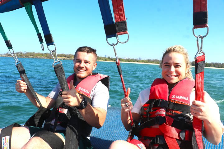 Parasailing from Cavill Ave,Surfers Paradise image
