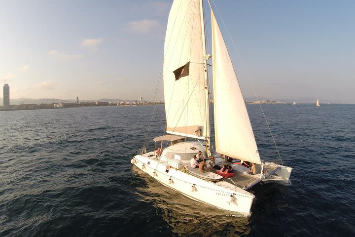 Catamaran Experience 17-20 passengers From Port Olimpic Barcelona image