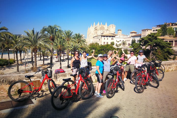 Palma de Mallorca Shore Excursion: Bike Tour with Cathedral and Parc de la Mar  image