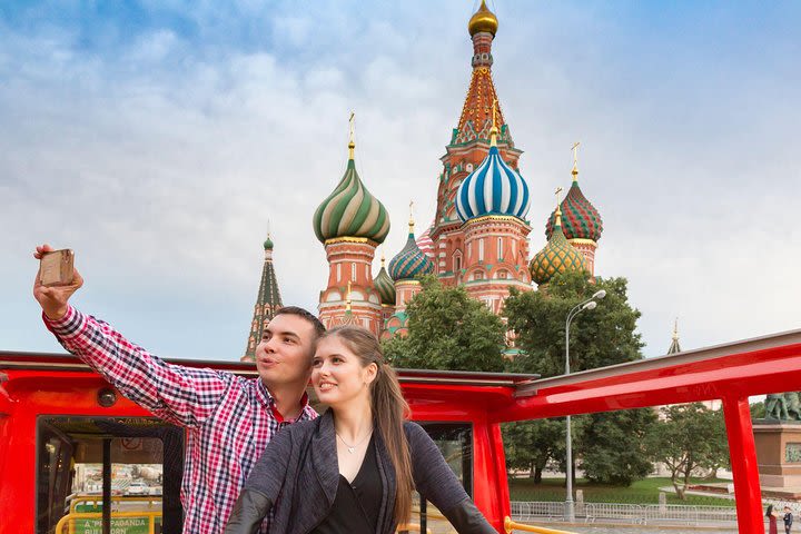 City Sightseeing Moscow Hop-On Hop-Off Bus Tour with Optional Cruise image