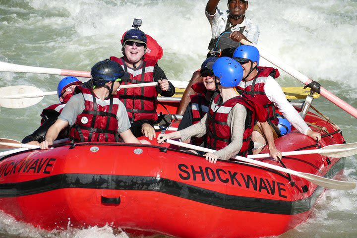 Zambezi Full Day Whitewater Rafting & Open Bar Sunset Cruise image