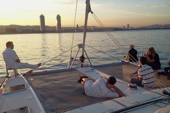 Catamaran Private Experience 2-3-4 hrs from 13 to 16 passengers Barcelona image