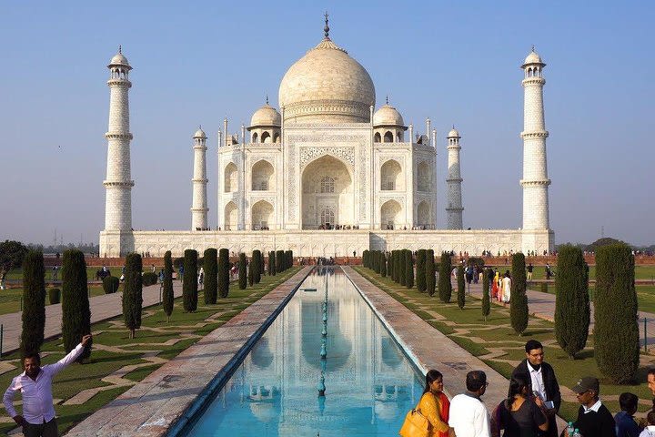 Agra City Tour by Private Car (Taj Mahal & Agra Fort) image
