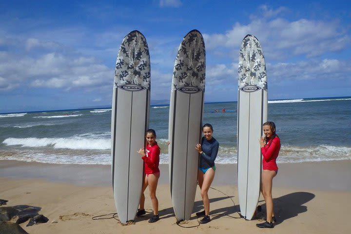 Semi-Private Surf Lesson on Maui South Shore image