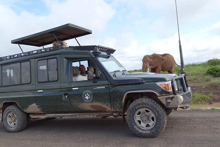 Tsavo East 1 Day Safari, Beach To Beach In 4wd Jeep image