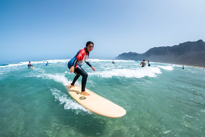 Full Day Surf Lesson for Beginners in Famara image