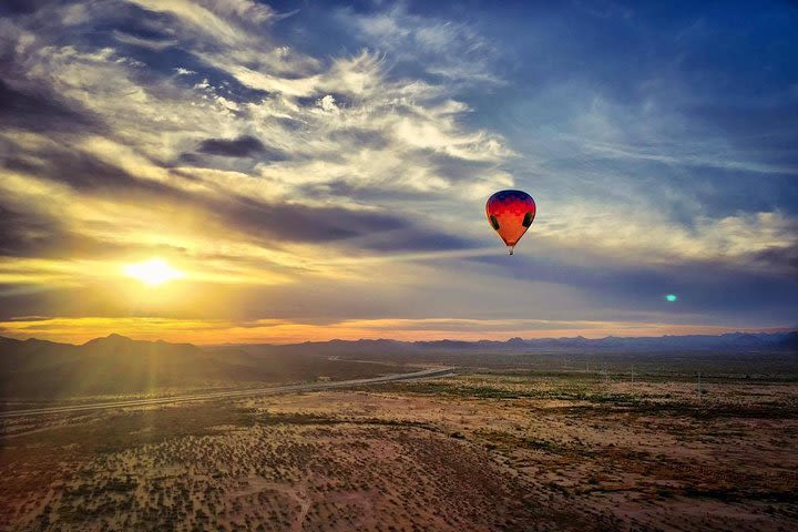 Morning Hot Air Balloon Flight Over Phoenix image