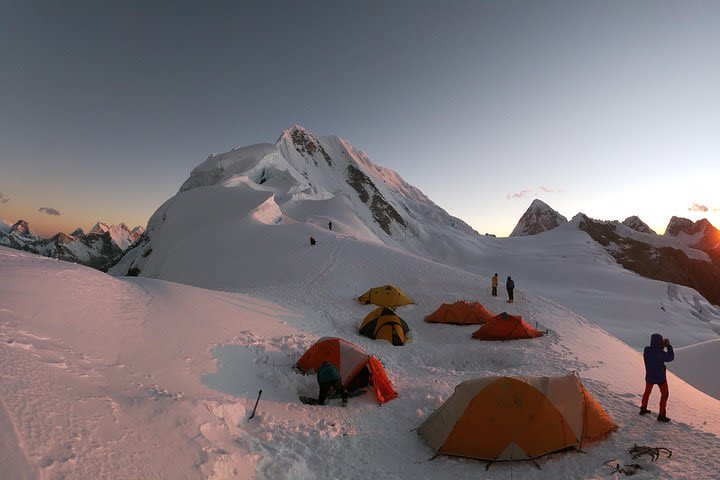 Climbing Alpamayo "The most beautiful mountain in the Wolrd" image