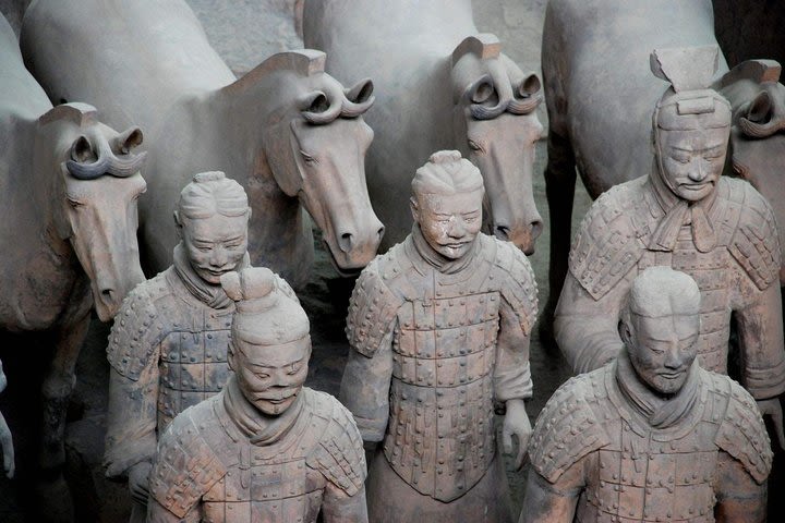 Terra-cotta Warriors, Big Wild Goose Pagoda, Ancient City Wall Private Tour image