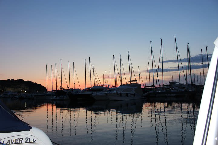 Aperitif at sunset image