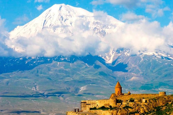 Khor Virap Monastery the closest point to Mt Ararat image