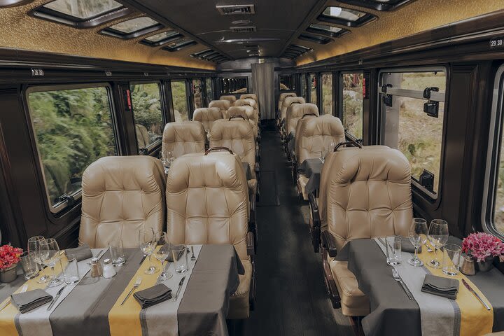 The First Class Machu Picchu Train by Inca Rail image