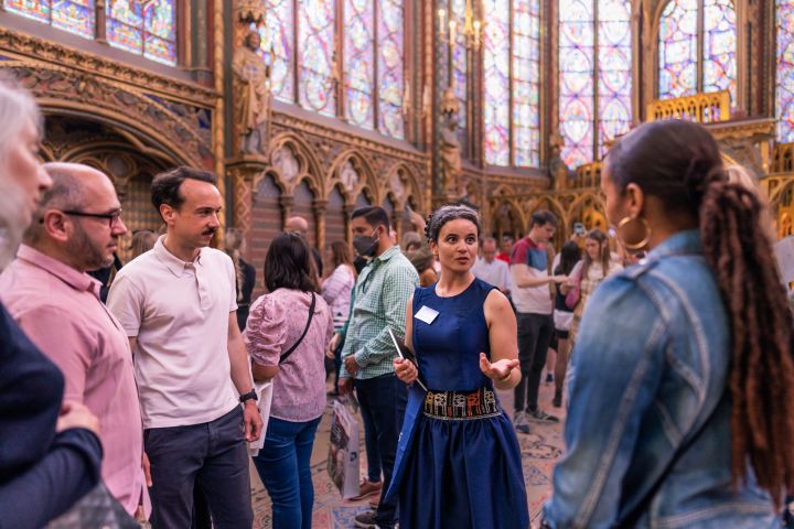 Notre Dame's Island with Sainte Chapelle and Marie Antoinette's prison image