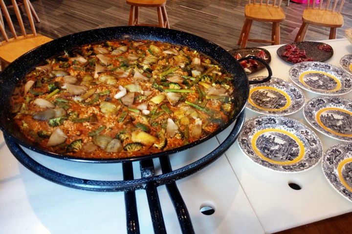 Paella & Tortilla Show Cooking on a Seville Rooftop image