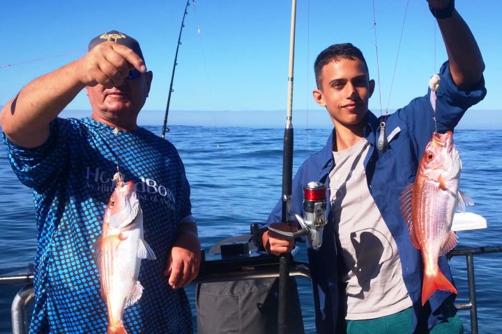 Hermanus reef fishing boat trip