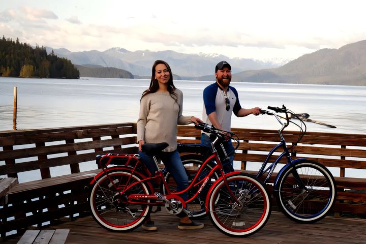 Ketchikan Electric Bike and Rain Forest Hike Tour
