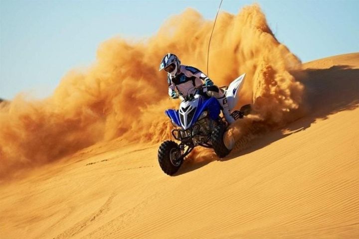 Qatar Desert ATV Adventure with Sandboarding