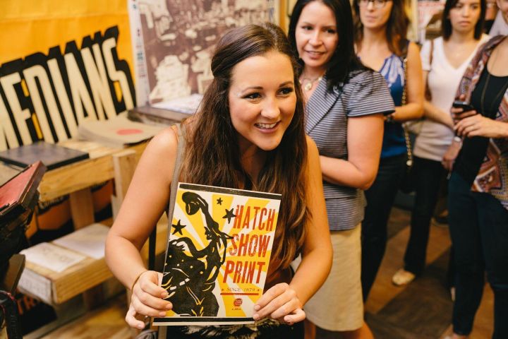 Hatch Show Print Studio Tour