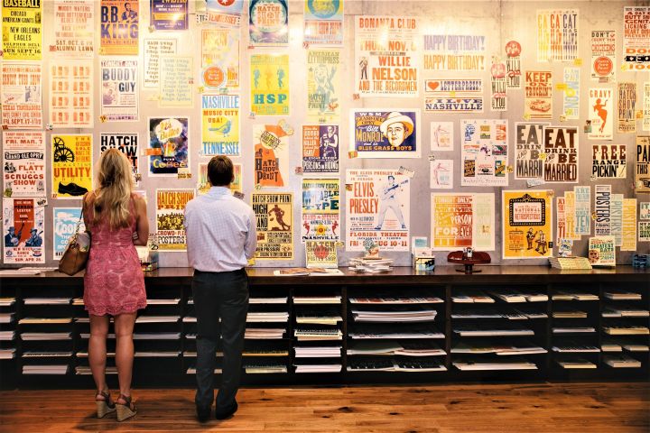 Hatch Show Print Studio Tour