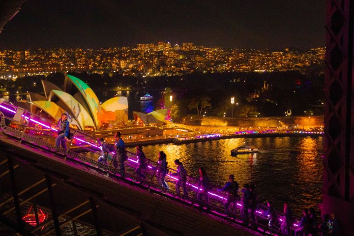 Vivid Sydney BridgeClimb Experience