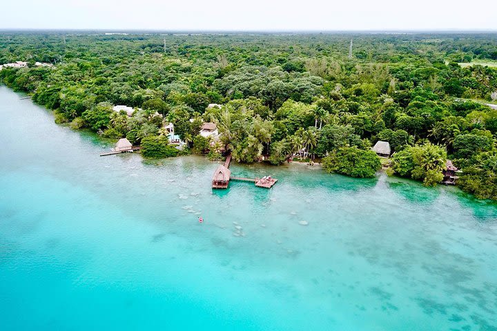 BACALAR & CENOTE AZUL from Riviera Maya and Cancun (Private) image