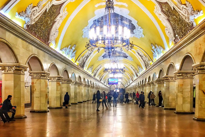 Private tour of Moscow Subway and a Russian snack image