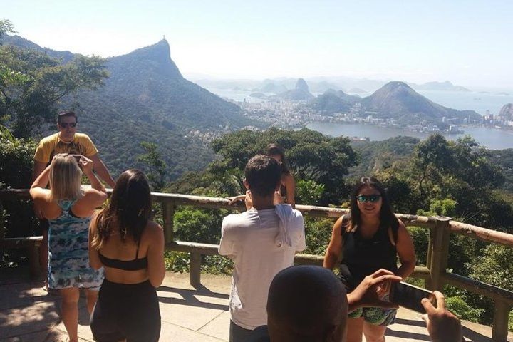 Tijuca Forest w/ Chinese View,cascatinha Taunay,horto waterfall and parque laje image