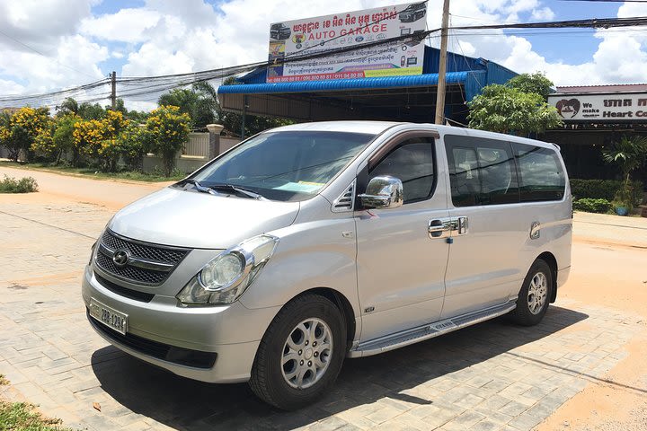 Private taxi Siem Reap to Kampot overland transfer  image