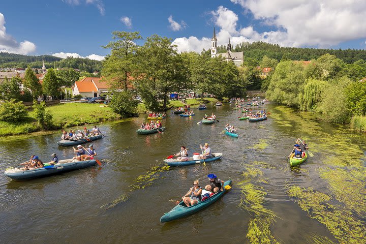 Vltava River Rafting - Visiting Prague, Cesky Krumlov image