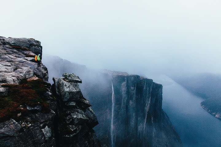 Guided hike to Kjerag Fjord cruise included image