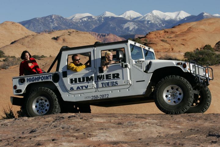 Hell's Revenge Sunset Off-Road Hummer Adventure image