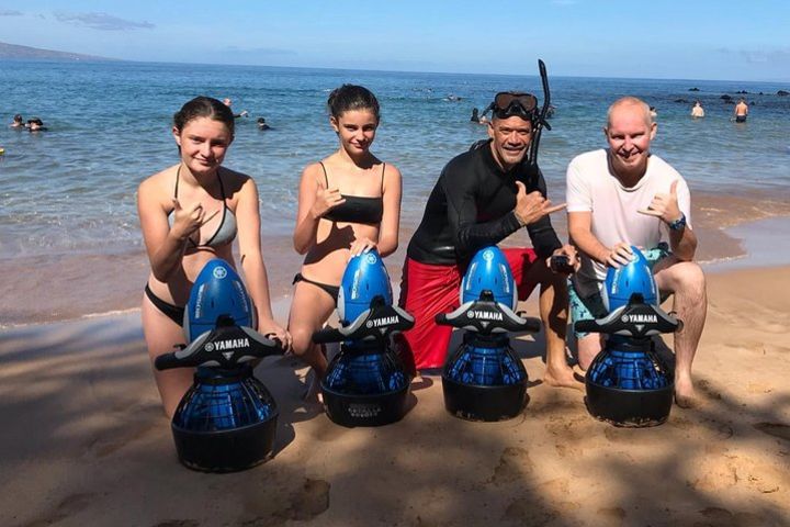 Private Sea Scooter Snorkeling Tour at Wailea beach image