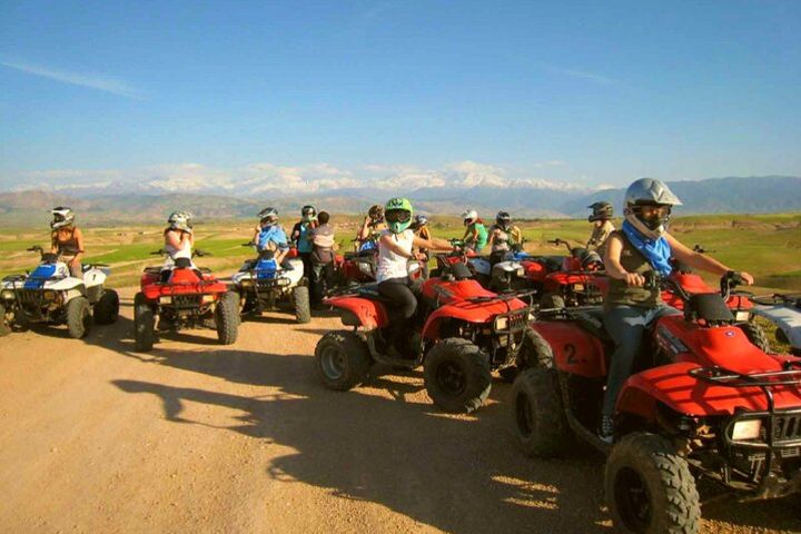 Quad Bike Adventure To Agafay Desert & Takerkoust Lake In Marrakech image