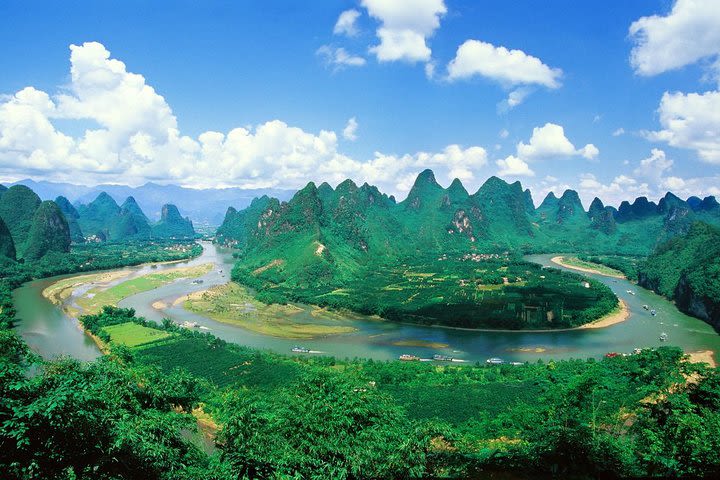 Private Guilin Day Tour Including Xianggong Hill And Li River With Raft Ride image