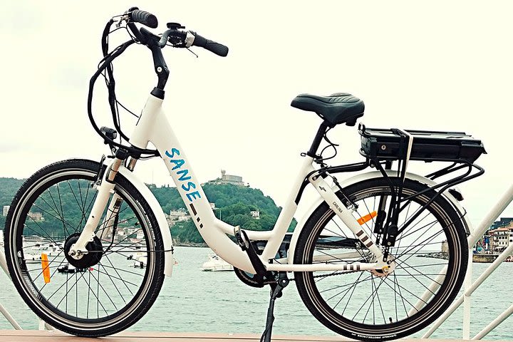 City tour, by electric bicycle image