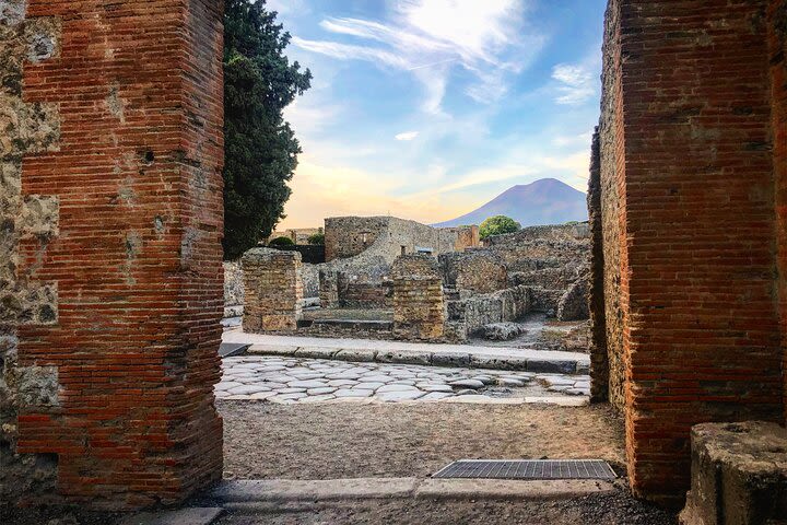 Pompeii & Vesuvius from Naples image