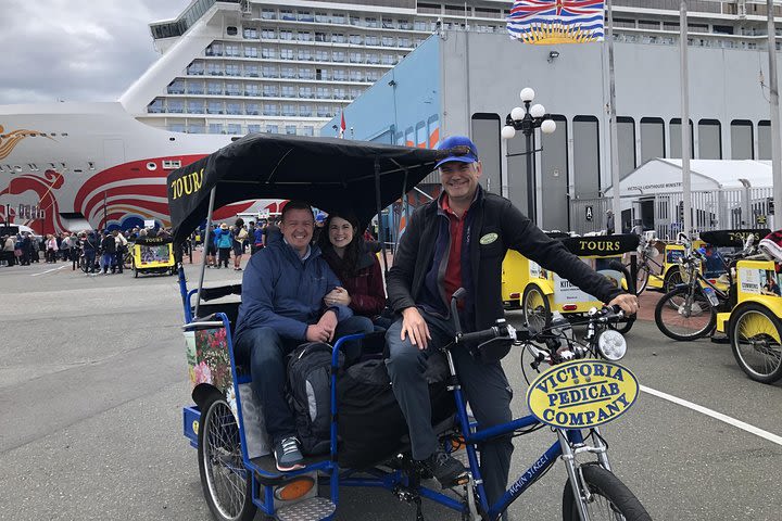 Pedicab Tour of Victoria from Cruise Ship Terminal image