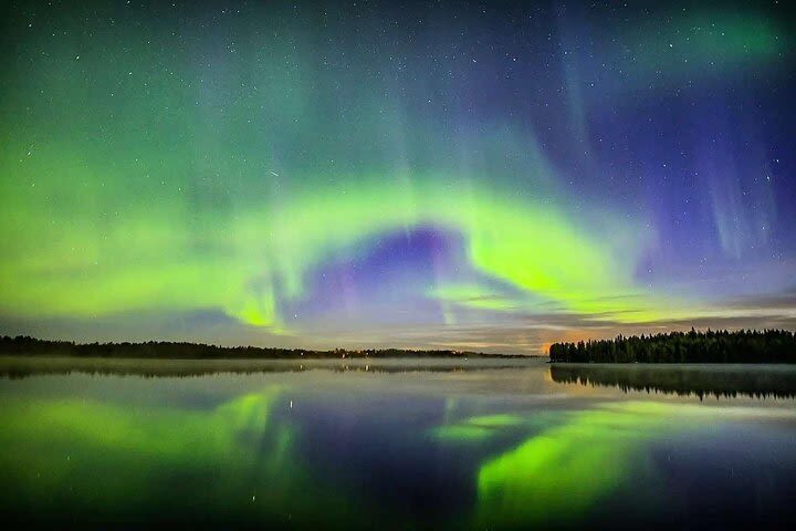 Reflections of the Northern Lights image