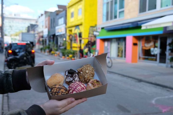 Toronto: Guided Donut Walking Tour with Tastings and Coffee image