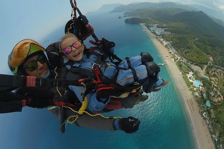 Paragliding on Tahtali mountain from Antalya image