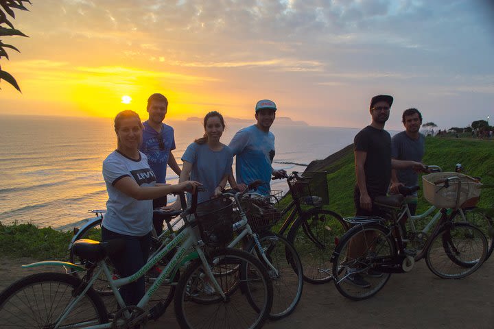 Lima Bike Tour Miraflores - Barranco + Huaca Pucllana! image