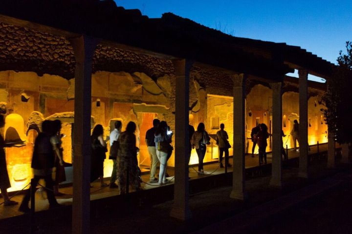 Nighttime Archaeological Tour of Pompeii image