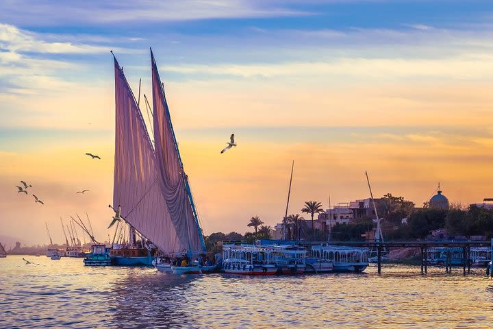 Enjoy The over night by train from Cairo to luxor Aswan abu simbel temples image