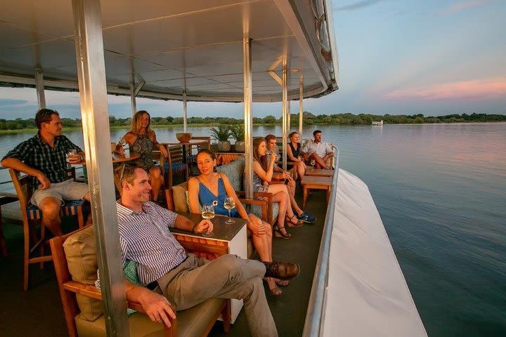 Zambezi sunset cruise & Guided tour of Victoria falls(water falls) image