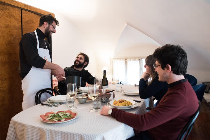 Dining experience at a local's home in Parma with show cooking image