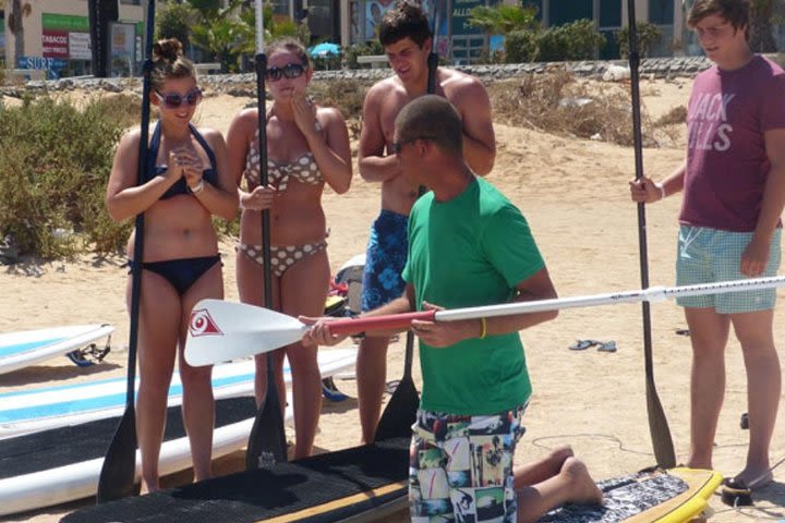 1,5-Hour Beginners Stand Up Paddle Course in Caleta de Fuste image