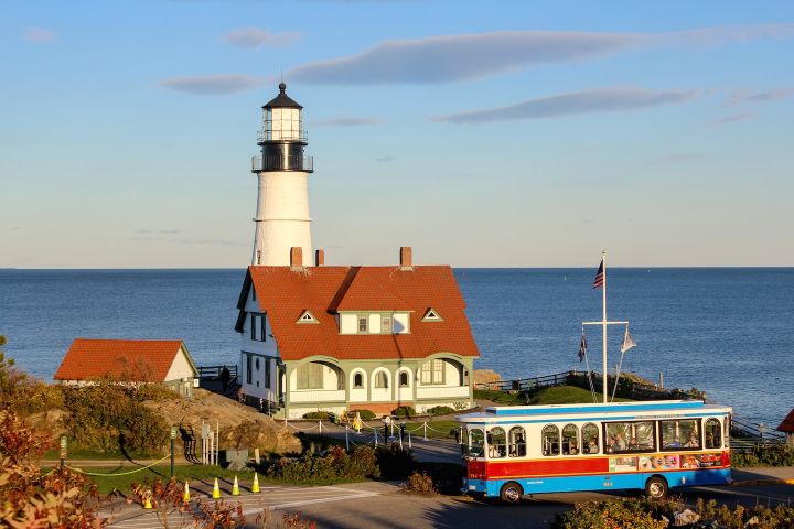 City and Lighthouse Trolley Tour in Portland, Maine image